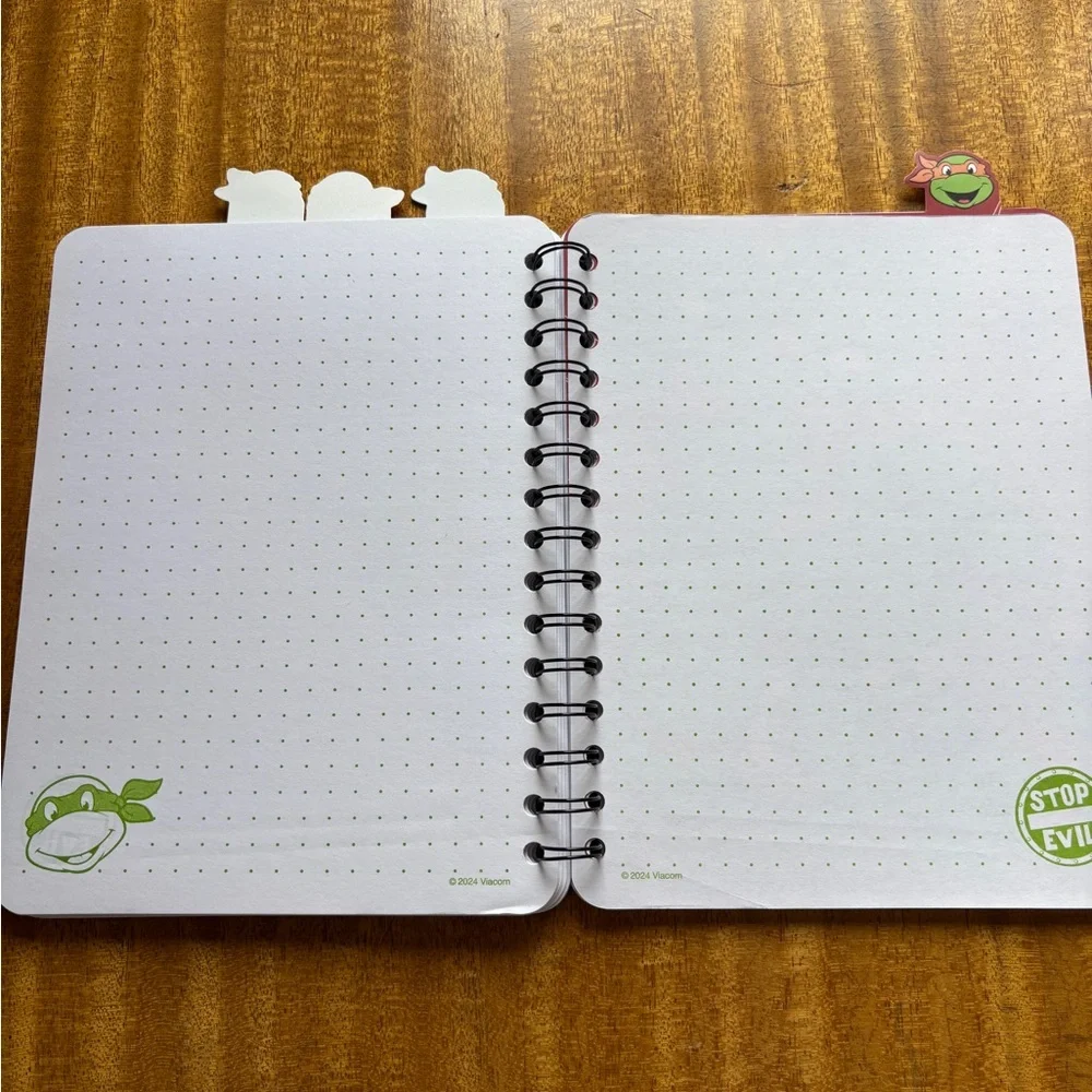 Teenage Mutant Ninja Turtles Spiral Notebook